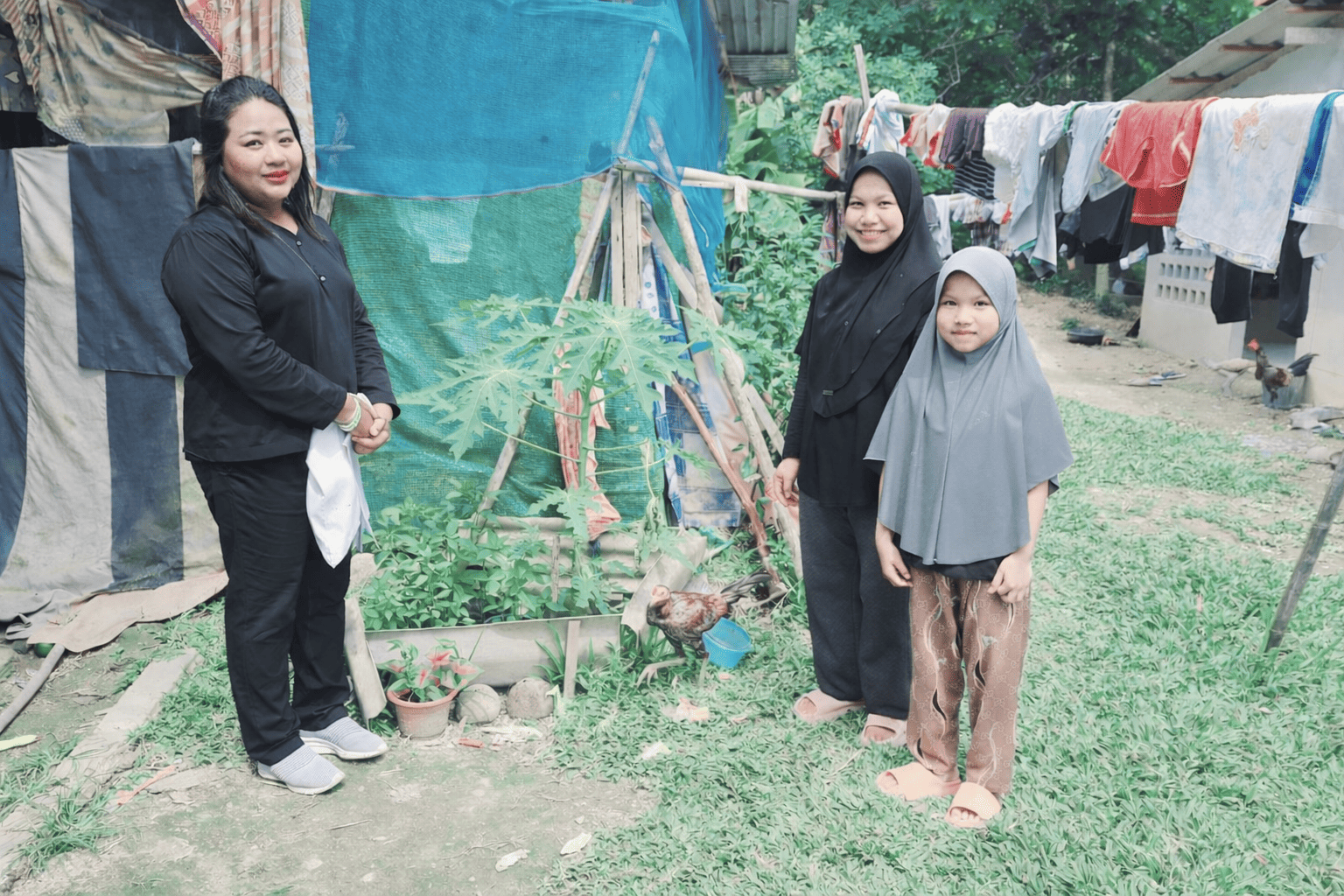 สพอ.สายบุรี ส่งเสริมการปลูกพืชผักสวนครัวเพื่อสร้างความมั่นคงทางอาหาร 